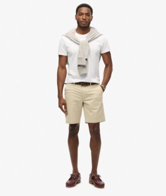 Pantaloncini chino elasticizzati