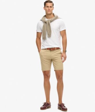 Pantaloncini chino elasticizzati