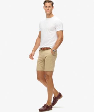 Pantaloncini chino elasticizzati