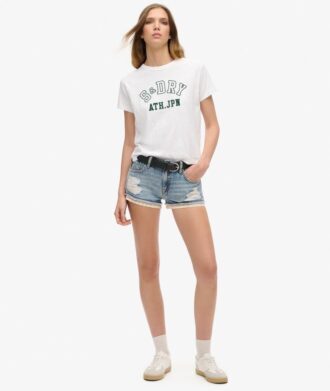 Pantaloncini cortissimi in denim
