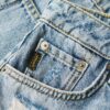 Pantaloncini cortissimi in denim