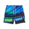 Pantaloncini da bagno fotografici da 17 pollici in tessuto riciclato Pantaloncini da bagno fotografici da 17 pollici in tessuto riciclato