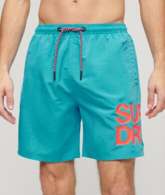 Pantaloncini da bagno riciclati Sportswear Logo da 17 pollici