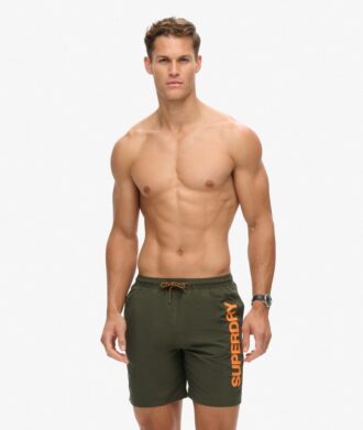 Pantaloncini da bagno Sport Graphic da 17 pollici in materiale riciclato