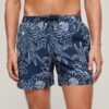 Pantaloncini da bagno stampati da 15 pollici in materiale riciclato