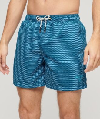 Pantaloncini da bagno stampati da 15 pollici in materiale riciclato
