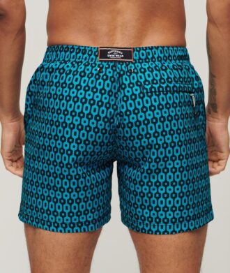 Pantaloncini da bagno stampati da 15 pollici in materiale riciclato
