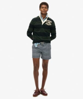 Pantaloncini da bagno stampati da 15 pollici in materiale riciclato