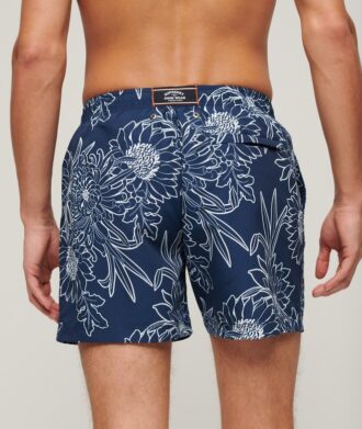 Pantaloncini da bagno stampati da 15 pollici in materiale riciclato