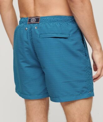 Pantaloncini da bagno stampati da 15 pollici in materiale riciclato