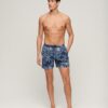 Pantaloncini da bagno stampati da 15 pollici in materiale riciclato