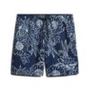 Pantaloncini da bagno stampati da 15 pollici in materiale riciclato