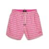 Pantaloncini da bagno stampati da 15 pollici in materiale riciclato