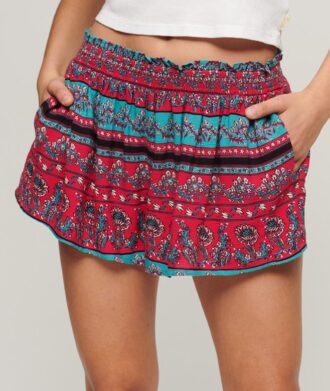 Pantaloncini da spiaggia smockati