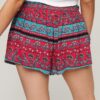 Pantaloncini da spiaggia smockati