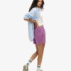 Pantaloncini in felpa con lavaggio Vintage