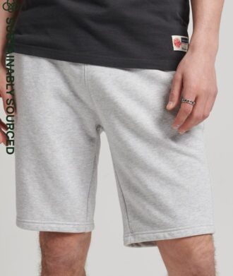 Pantaloncini in jersey con logo Vintage in Organic Cotton