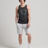 Pantaloncini in jersey con logo Vintage in Organic Cotton