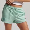Pantaloncini in jersey con logo Vintage ricamato