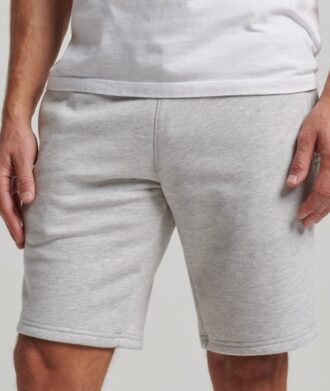 Pantaloncini in jersey con logo Vintage ricamato