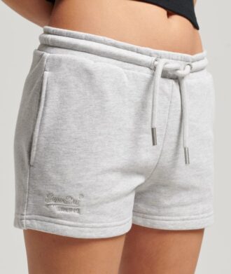 Pantaloncini in jersey con logo Vintage ricamato