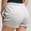 Pantaloncini in jersey con logo Vintage ricamato Pantaloncini in jersey con logo Vintage ricamato
