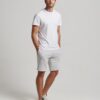 Pantaloncini in jersey con logo Vintage ricamato Pantaloncini in jersey con logo Vintage ricamato