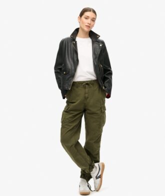 Pantaloni cargo a vita bassa