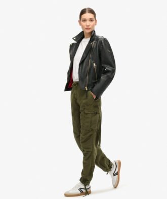 Pantaloni cargo a vita bassa