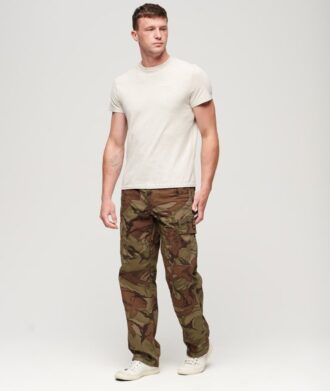Pantaloni cargo larghi in Organic Cotton