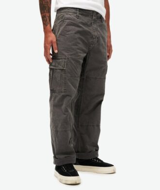 Pantaloni cargo larghi in Organic Cotton