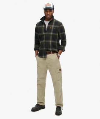 Pantaloni cargo larghi in Organic Cotton