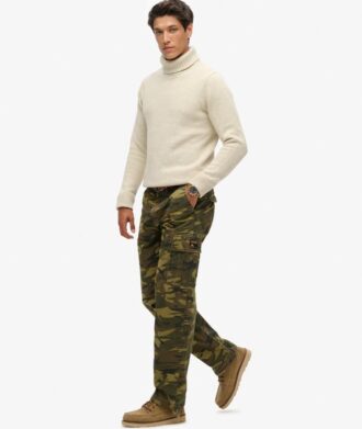 Pantaloni cargo larghi in Organic Cotton