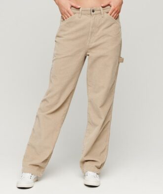 Pantaloni da carpentiere in velluto a coste