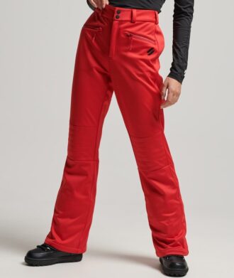 Pantaloni da sci slim in softshell