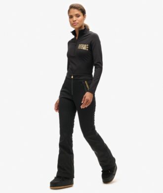 Pantaloni da sci slim in softshell
