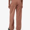 Pantaloni in velluto a coste a vita media e gamba larga