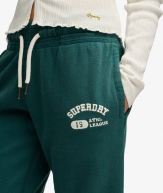 Pantaloni jogger a vita bassa e zampa d’elefante Athletic Essentials