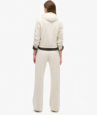 Pantaloni jogger a vita bassa e zampa d’elefante Athletic Essentials