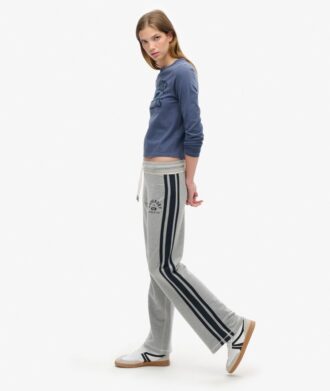 Pantaloni jogger a zampa con strisce Athletic Essentials