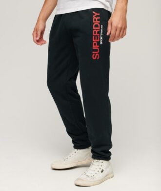 Pantaloni jogger affusolati con logo sportivo