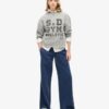 Pantaloni jogger dritti con logo Essential