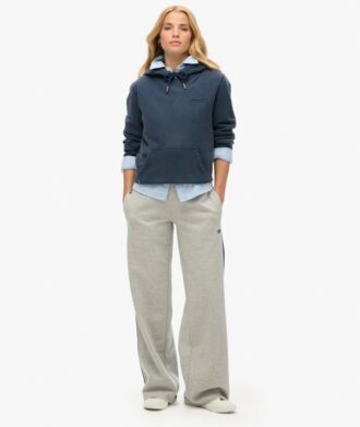 Pantaloni jogger dritti con logo Essential