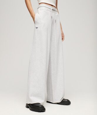 Pantaloni jogger dritti con logo Essential