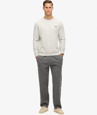 Pantaloni jogger dritti con logo Essential