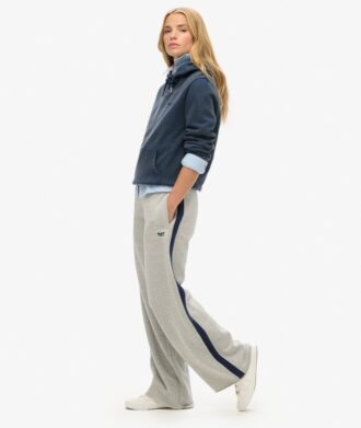 Pantaloni jogger dritti con logo Essential