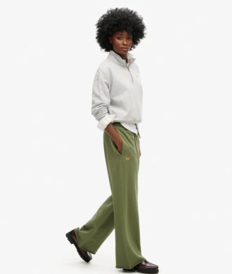 Pantaloni jogger dritti con logo Essential