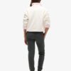 Pantaloni jogger slim con logo metallico di lusso