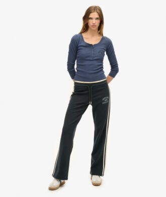 Pantaloni jogger svasati a righe Athletic Essentials