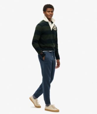 Pantaloni jogger Vintage in Organic Cotton ricamati